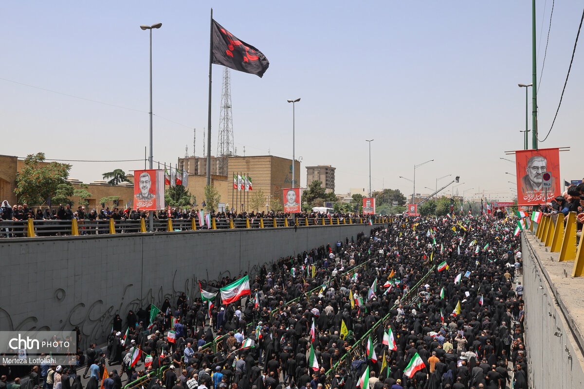 تشییع شهدای اقتدار، حماسه همبستگی و اشک و بلوغ ایران/ تا همیشه بر شانه ایمان