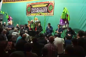 برگزاری آیین سنتی زنگ حیدری در نوش‌آباد