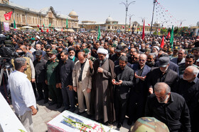 همدان در سوگ فرمانده