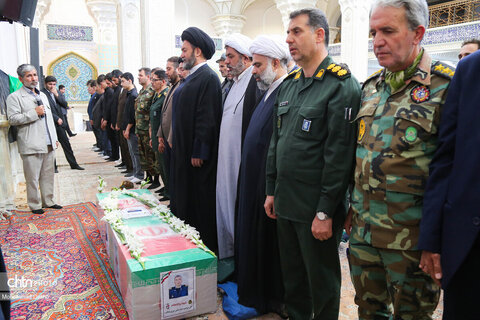 تشییع پیکر شهید مدافع وطن «علی پیری» در اردبیل