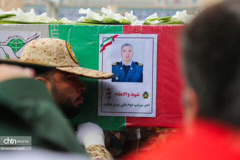 تشییع پیکر شهید مدافع وطن «علی پیری» در اردبیل