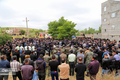 تشییع پیکر شهید مدافع وطن «علی پیری» در اردبیل