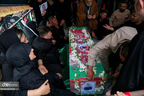 تشییع پیکر شهید مدافع وطن «علی پیری» در اردبیل