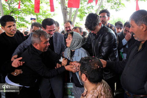 تشییع پیکر شهید مدافع وطن «علی پیری» در اردبیل