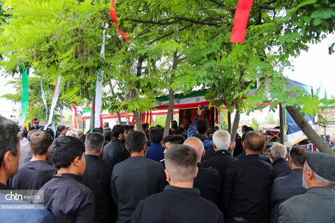 تشییع پیکر شهید مدافع وطن «علی پیری» در اردبیل