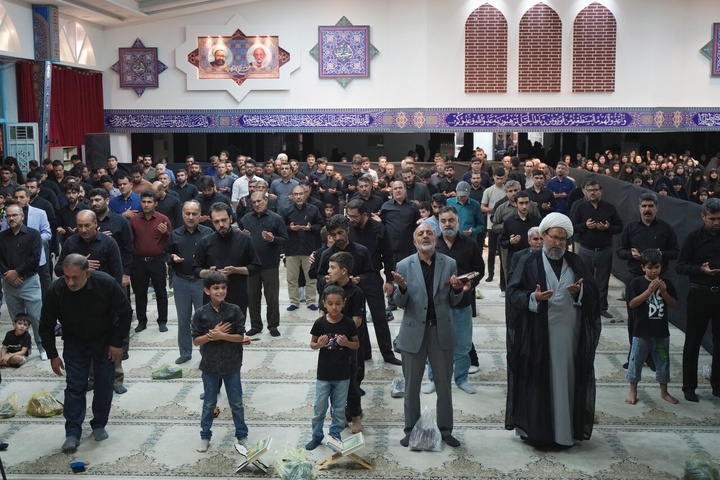 عزاداری شب سوم ماه محرم در یاسوج