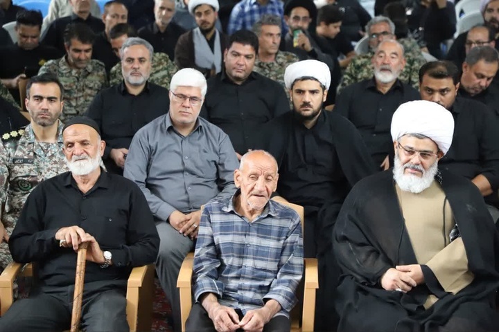 برگزاری آیین بزرگداشت شهدای هفتم تیر، شهدای تجاوز رژیم صهیونیستی و ۱۰۰ شهید سنجان در اراک