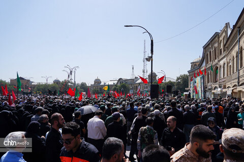 همدان در سوگ فرمانده