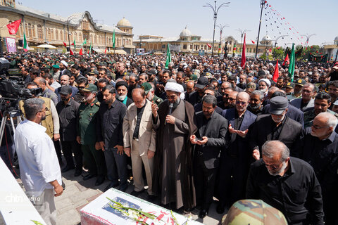 همدان در سوگ فرمانده