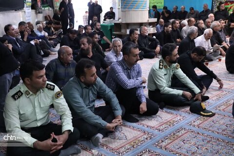 برگزاری آیین بزرگداشت شهید مدافع وطن، سرگرد «صالح بناء هنزایی»در یزد