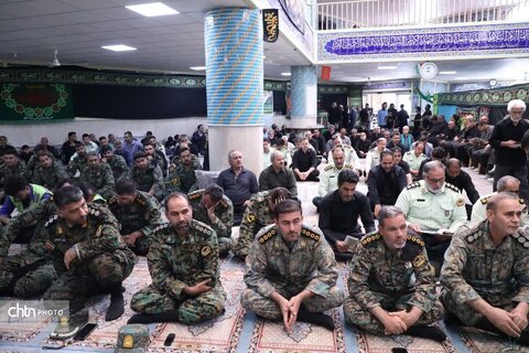 برگزاری آیین بزرگداشت شهید مدافع وطن، سرگرد «صالح بناء هنزایی»در یزد