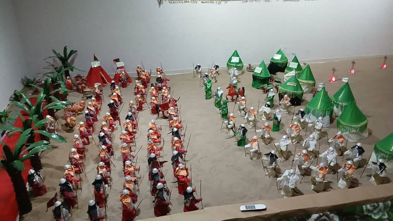 افتتاح نمایشگاه فرهنگی و هنری «حماسه عاشورا» در بافق