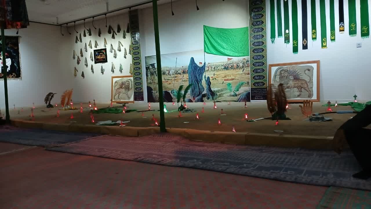 افتتاح نمایشگاه فرهنگی و هنری «حماسه عاشورا» در بافق