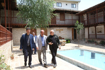 بازدید معاون وزیر راه و مدیرعامل شرکت بازآفرینی شهری از شهر تاریخی استرآباد(گرگان)