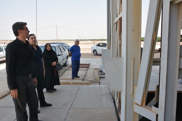 بازدید از پروژه‌های سرمایه‌گذاری در حال احداث گردشگری یزد