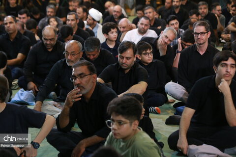 مراسم عزاداری هئیت «انصارالحسین(ع)» در اصفهان