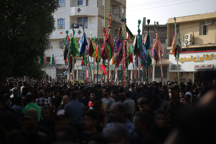 «علم پیغمبر» میناب