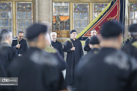 عزاداری شب چهارم محرم در حسینیه مجتهد اردبیلی