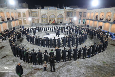 عزاداری شب چهارم محرم در حسینیه مجتهد اردبیلی