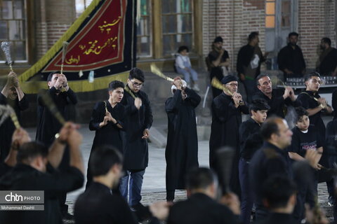 عزاداری شب چهارم محرم در حسینیه مجتهد اردبیلی