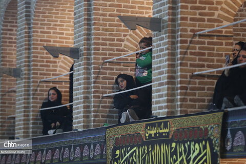 عزاداری شب چهارم محرم در حسینیه مجتهد اردبیلی