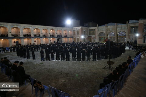 عزاداری شب چهارم محرم در حسینیه مجتهد اردبیلی