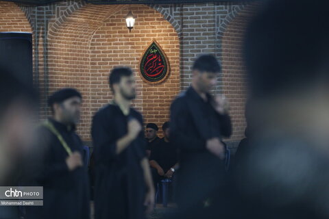 عزاداری شب چهارم محرم در حسینیه مجتهد اردبیلی