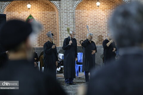 عزاداری شب چهارم محرم در حسینیه مجتهد اردبیلی