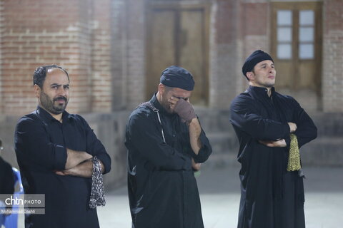 عزاداری شب چهارم محرم در حسینیه مجتهد اردبیلی