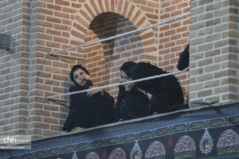 عزاداری شب چهارم محرم در حسینیه مجتهد اردبیلی