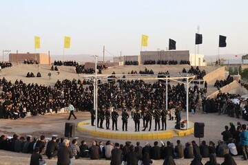 آیین سالروز ورود کاروان امام رضا(ع) به روستای «فدیشه» برگزار شد