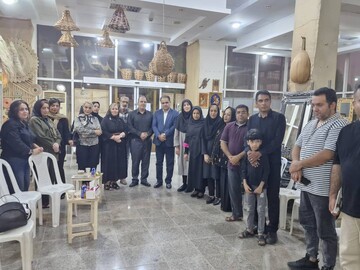 مراسم بزرگداشت هنرمند فقید صنایع‌دستی هرمزگان برگزار شد