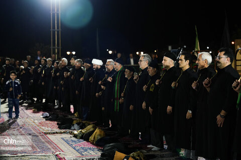 عزاداری در بقعه تاریخی شیخ جبرائیل کلخوران اردبیل