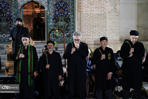 عزاداری در بقعه تاریخی شیخ جبرائیل کلخوران اردبیل