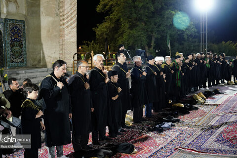 عزاداری در بقعه تاریخی شیخ جبرائیل کلخوران اردبیل