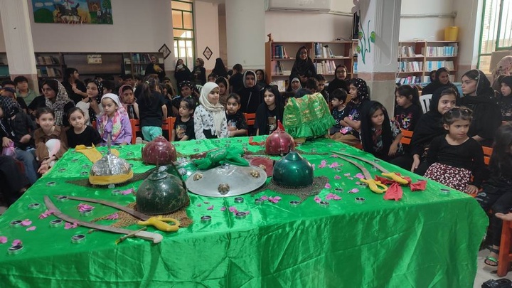 سومین گردهمایی کودکان عاشورایی در شهرستان لنده برگزار شد