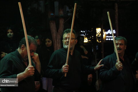 شب پنجم محرم در محله طالقانی تبریز