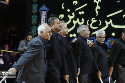 شب پنجم محرم در محله طالقانی تبریز