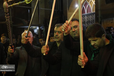 شب پنجم محرم در محله طالقانی تبریز