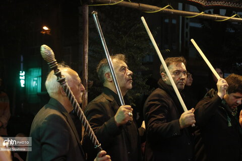 شب پنجم محرم در محله طالقانی تبریز