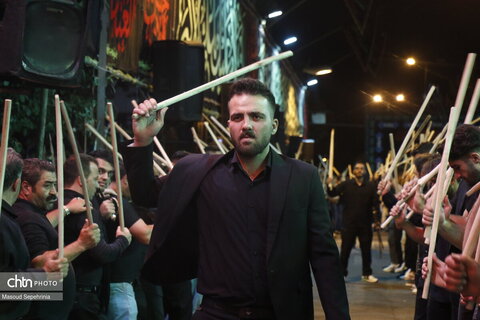 شب پنجم محرم در محله طالقانی تبریز