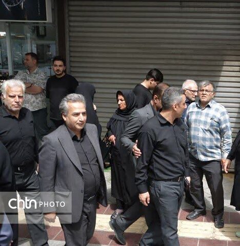 بدرقه باشکوه پیکر مطهر سردار سرتیپ شهید «علیرضا لطفی» در ارومیه