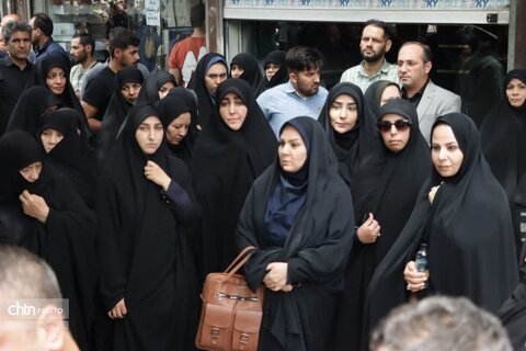 بدرقه باشکوه پیکر مطهر سردار سرتیپ شهید «علیرضا لطفی» در ارومیه