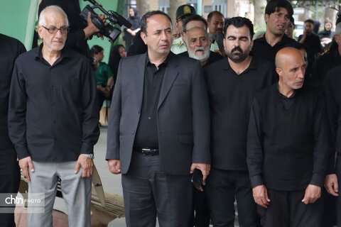 بدرقه باشکوه پیکر مطهر سردار سرتیپ شهید «علیرضا لطفی» در ارومیه