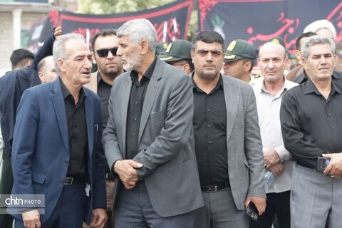 بدرقه باشکوه پیکر مطهر سردار سرتیپ شهید «علیرضا لطفی» در ارومیه