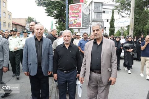بدرقه باشکوه پیکر مطهر سردار سرتیپ شهید «علیرضا لطفی» در ارومیه
