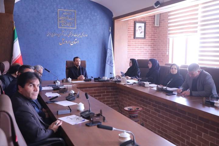 بررسی ۶ طرح در کمیته فنی سرمایه‌گذاری گردشگری استان اردبیل