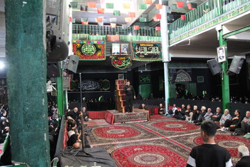 سوگواری ایام محرم در حسینیه آقا سید جمال قزوین