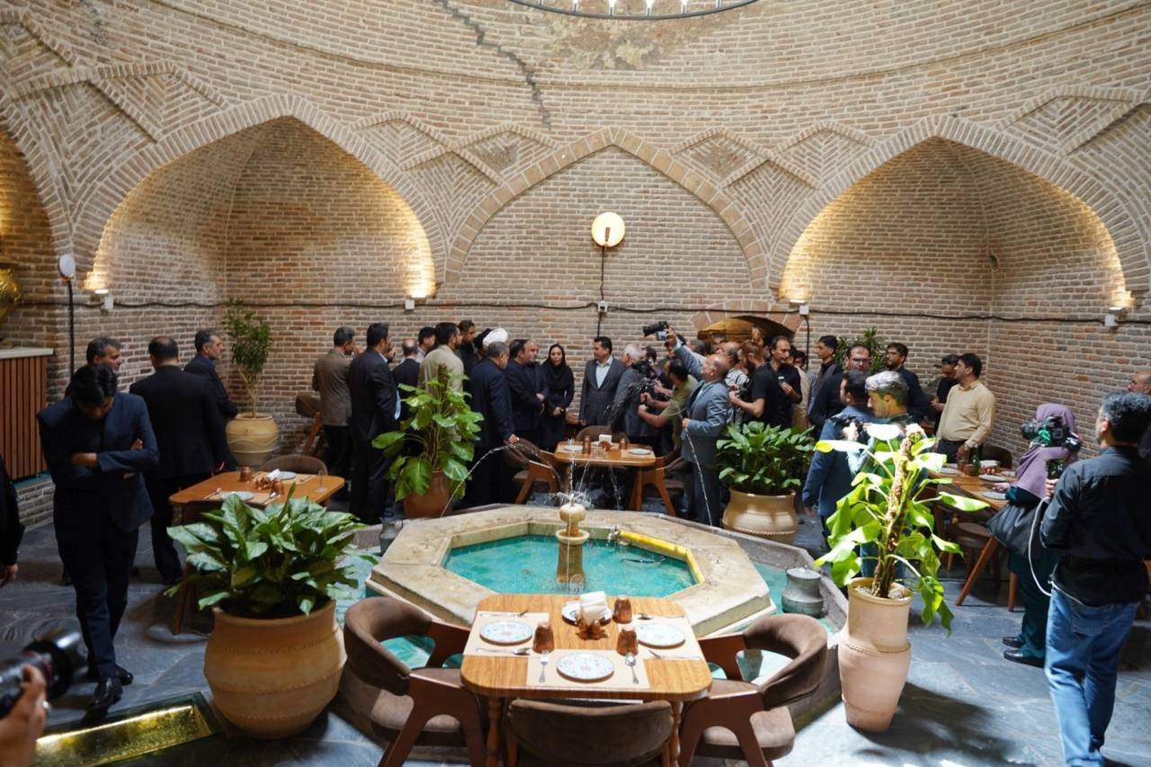 آیین افتتاح رستوران سنتی نوبن در قزوین  برگزار شد