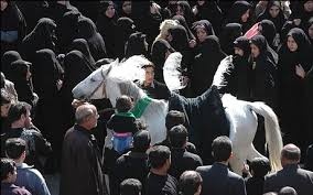 اجتماع عزادارن همدانی در رستاخیز عزای حسین(ع)